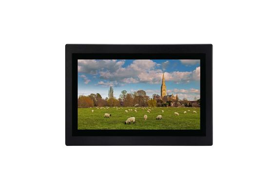 VGA / DVI 산업적 LCD 모니터 터치 스크린 15.6 인치 ROHS